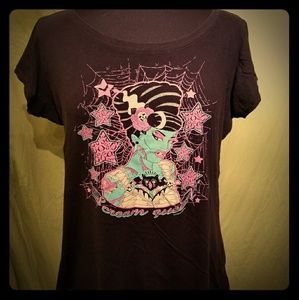 Sourpuss 'Scream Queen' Rockabilly 2xl Tee